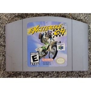 Excitebike 64 (Nintendo 64 N64, 2000) *Cart Only* Authentic & Tested